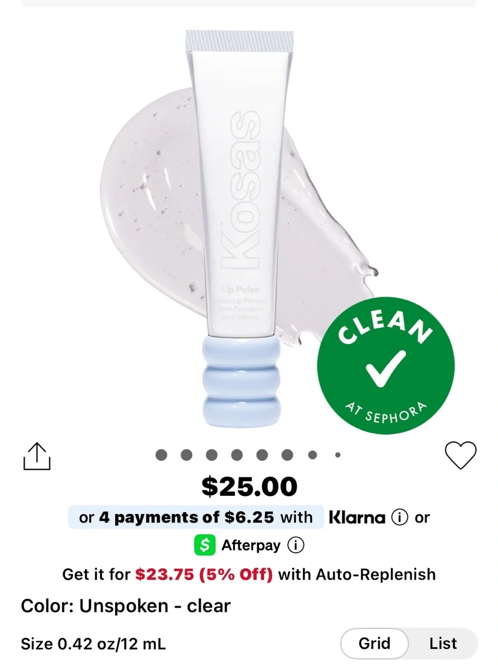 Kosas sheer pale